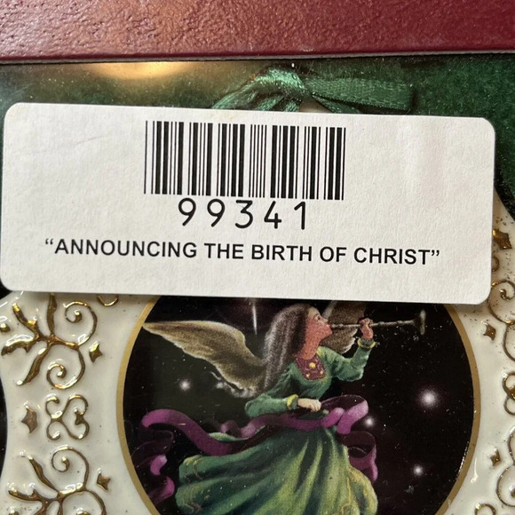 Home & Garden Party Christmas Ornament 1998 Announcing the Birth of Christ - Picture 2 of 9